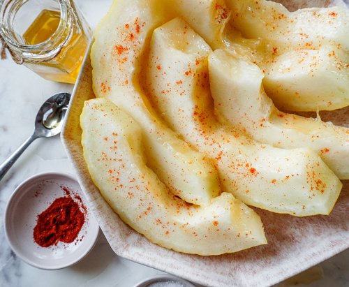 Smoked Paprika & Honey Canary Melon