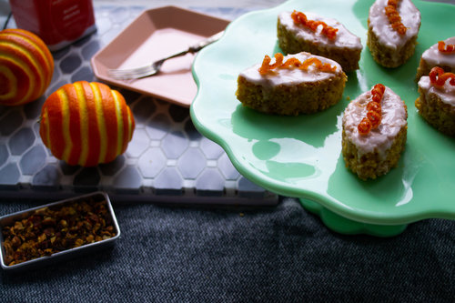 Blood Orange Soaked Cornbread