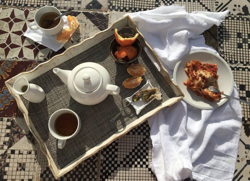 Midday Tea And Afternoon Lasagna
