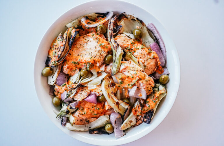 Crispy- Creamy- Dreamy Salmon