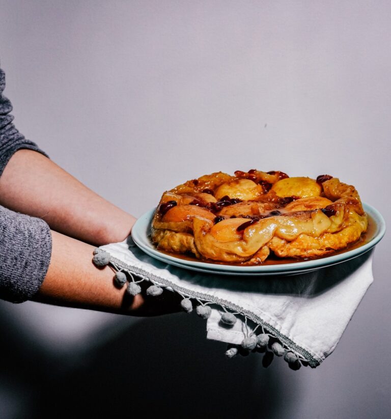 Caramel Apple Puff Tart