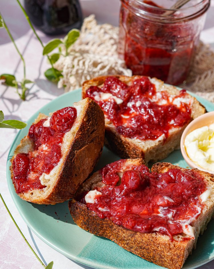 Strawberry Rosso Jam