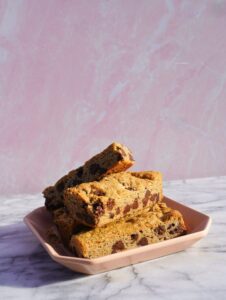 Chocolate Chunk Espresso Bars