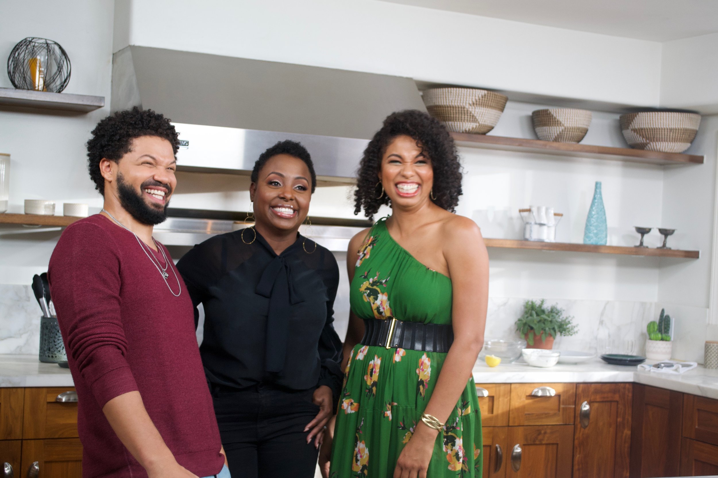 Jake and Jazz Smollett with Singer Ledesi