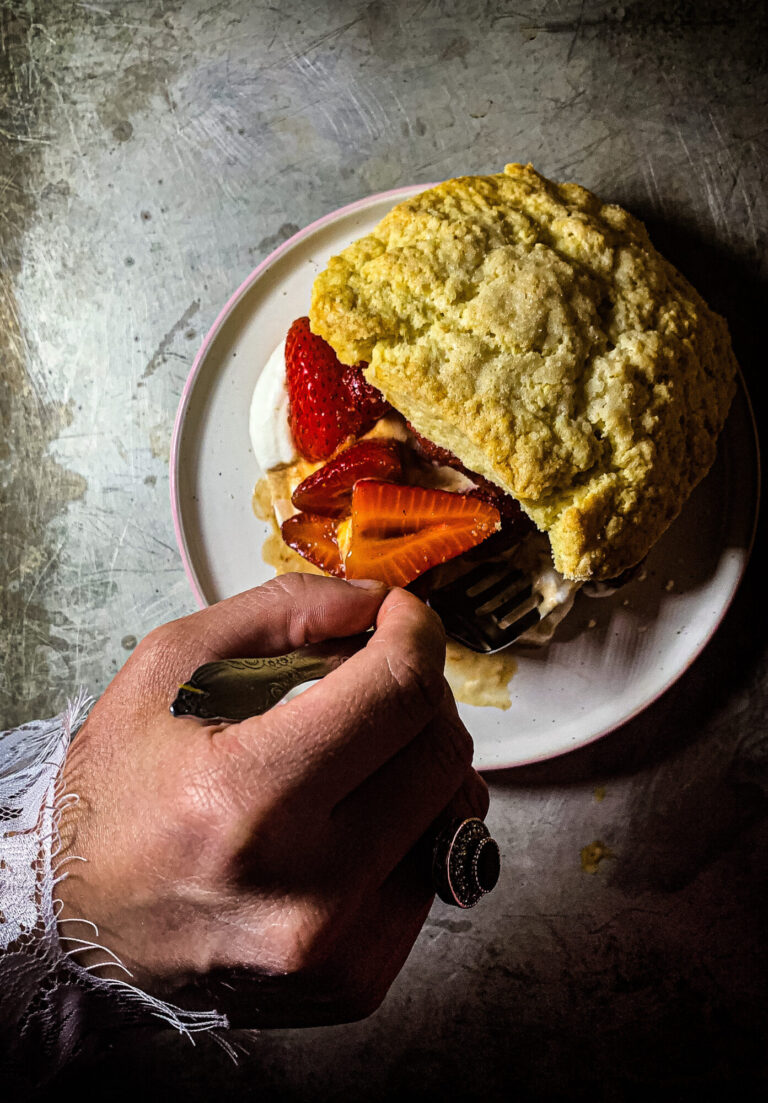 Short Cakes and June Baby Berries